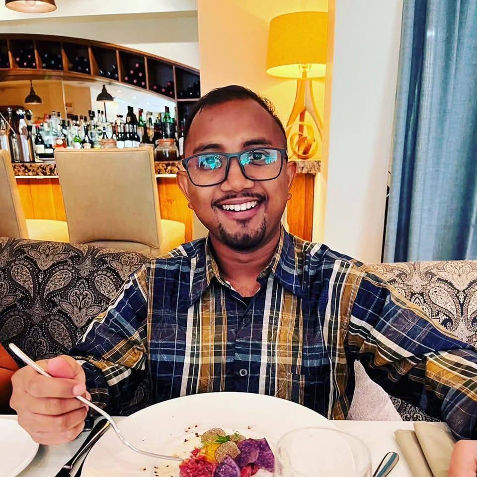 Portrait of Joydeep Naskar